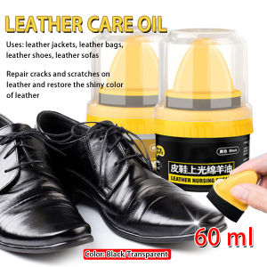 Homehub Shoes and Leather Care Oil Cleaning and Long-Lasting Maintenance Color Repair
