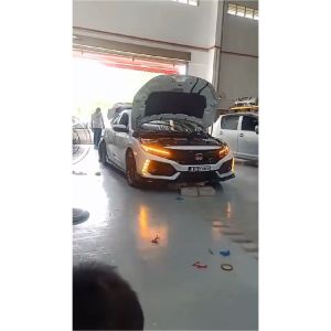 HONDA CIVIC FC TYPE-R FK8 DRL DAYLIGHT DAYTIME RUNNING SIGNAL 3 COLOR LIGHT FOG LAMP SUPER LED