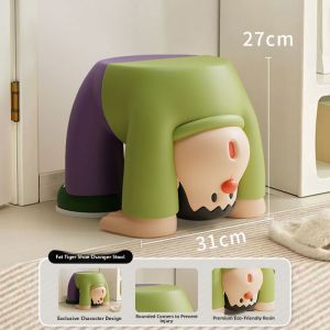 RUIDEDAN | Creative Cartoon Shoe Changing Stool