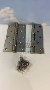 Engsel 5 inch / Engsel Tebal untuk Pintu dan Jendela / Engsel Silver 5"
