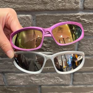 Kính Râm Trẻ Em Kính Mắt Đi Xe Đạp Thời Trang Cá Tính Cho Bé Trai Kính Mắt Chống Nắng Chụp Ảnh Đường Phố Cảm Giác Tương Lai Kính Râm Chống Tia Cực Tím Sành Điệu