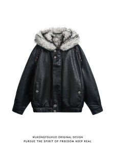 Thickened Hooded Windproof Warm Padded Jacket
