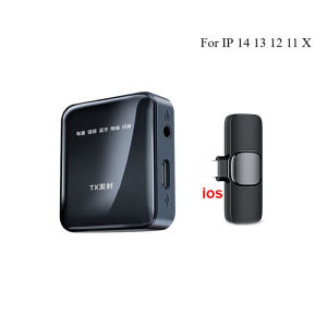 Basix | Wireless Lavalier Microphone Mini Lapel Mic with Noise Reduction USB C for iPhone Android Vlog Video Recording Content
