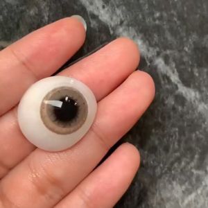 Softlens OLALILA ROYAL ALMOND 14.5mm Natural Lens by Pinkin Normal&Minus