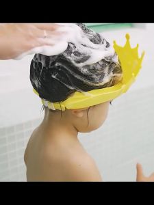 Mumystation Topi Keramas Anak Bayi Baby Shower Cap Topi Mandi Keramas Mahkota Anak Bayi
