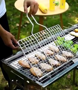 Foldable grill rack ตะแกรงปิ้งย่างพับเก็บได้