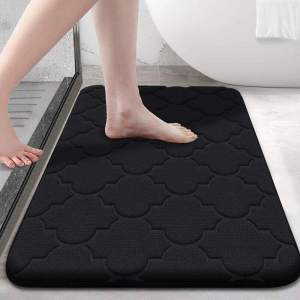 Super Absorbent Floor Mat: Anti-Slip Coral Velvet Bathroom Mat