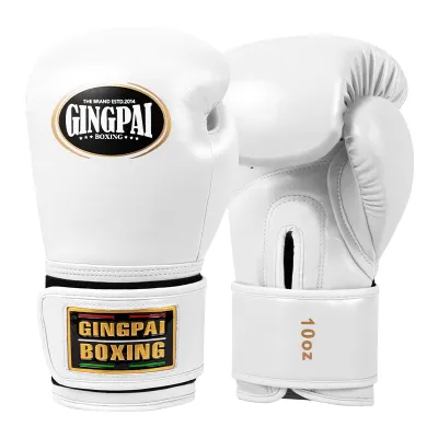 GINGPAI | Professional Boxing Gloves for Sandbag Training Durable Muay Thai Combat