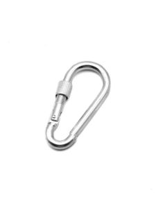 Outdoor climbing Safety Buckle Chain Link Insurance Backpack Spring Key Holder Durable Carabiner for Sports And Adventures