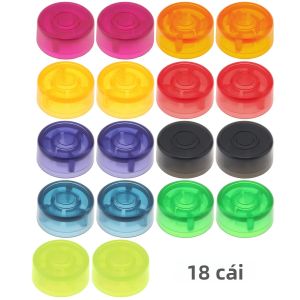 Nút Bấm Chân Hiệu Ứng Đàn Guitar Bằng Nhựa Nhiều Màu Sắc Nhẹ Bảo Vệ Dạng Đinh - 1 Cái/18 Cái/20 Cái/24 Cái