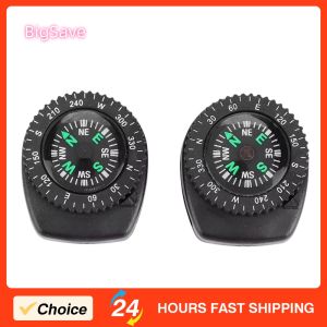 2pcs Compass for Watch Sliding Navigation Wristband Portable Beautiful Appearance Compasses Suitable for Outdoor Camping Boating