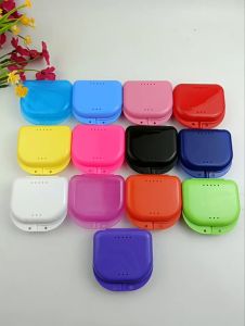 🎀Perfection Store1🎀 dental orthodontic retainer denture storage case box mouthguard container