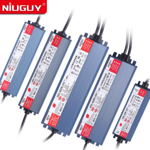 Chống Nước Chiếu Sáng Biến Áp Ngoài Trời AC100V-277V Sang DC12V 24V LED Chuyển Đổi Nguồn Điện 600W 500W 400W 300W 200W 100W