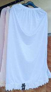 Rok Panjang Daleman Rok Wanita Panjang Muslim Rok Daleman Panjang L XL Halus Lembut Adem