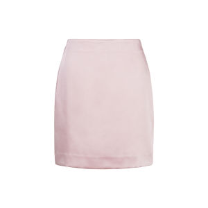 High Waisted A-Line Mini Skirt