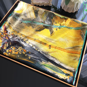 Elegant Silk Scarf Womens Shawl Beautiful Oil Painting-Lily Design Multifunctional Large Square Scarf for All Seasons