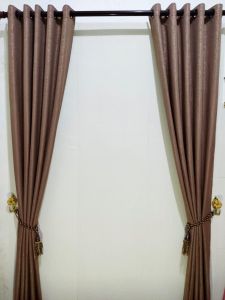 Gorden jendela/pintu minimalis/Gorden semokring 10 ring (5gelembung)