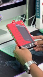 Ripple Powerbank PD Fast Charging 10000mAh Thin Power Bank With Kabel Data Dual Output E002