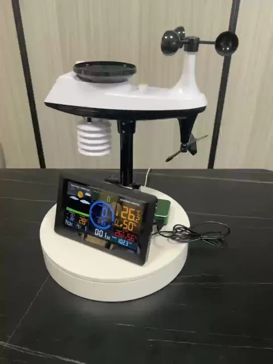 Weather Detecter Wireless Weather Station with Wind Speed, Rainfall & Wind Direction ...
