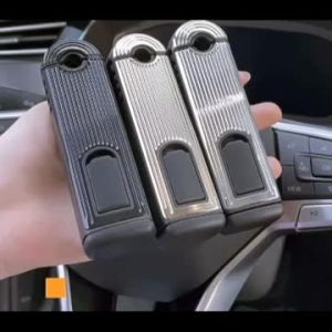 SEAMETAL 2 in 1 Car Seat Back Hook with Phone Holder Stable Headrest Hanging Hook Anti Slip Silicone Pad Hidden Rear Row Hanger