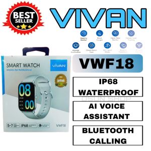 Vivan VWF18 Smartwatch jam tangan digital AI Professional Health Monitoring Waterproof IP68