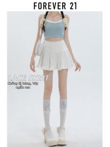 Forever21 | Chân Váy Xòe Voan Ruffle Sweet Lace