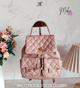 JIMS HONEY MOKA BACK PACK JIMS HONEY TAS PUNGGUNG WANITA JIMS HONEY TERBARU MOKA BACK PACK
