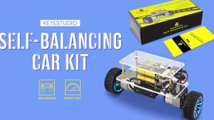 Keyestudio | Keyestudio DIY Programmable Balance Robot Car Kit For Arduino UNO Robot Self-balancing Car DIY Electronic Kit/STEM Toys Kids
