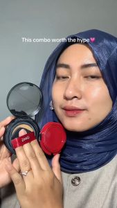 OMG Oh My Glam Glow Matte Face Bundle | Oh My Glam Coverlast Cushion + Two Way Cake