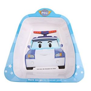 Robocar Poli melamine ball melamine tableware Baby Tableware kids Tableware snack plate snack ball