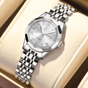 OLEVS Luxury Brand Quartz Couple Watches Fashion Original Watch for Men and Women High Quality Elegant His Hers Watch Gifts Set