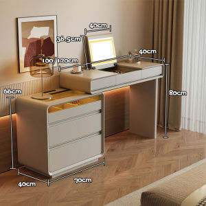 Modern Minimalist Makeup Dressing Table With Drawer Chest