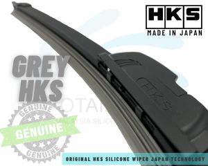 Original HKS Silicone Grey And White Wiper Frameless Japan Technology