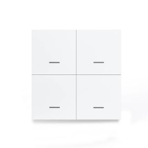 Smart ZigBee Switch 4 Gang Scenario 12 Scene Switch Push Button Controller Support DeCONZ Zigbee2mqtt Home Assistant