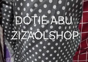 KAIN SEPRAI POLKADOT/DOTIE KECIL DISPERSE IMPOR METERAN