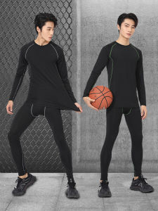 Football Training Uniform Long Sleeve Tight Fit Basketball Kit for Boys And Girls Quick Dry Inner Wear Home Team Customizable