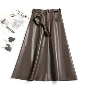 XMO | High Waist Slim Fit A-Line Skirt
