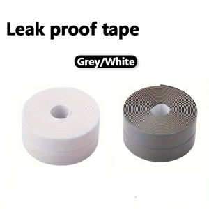 1/2/4pcs Kitchen and Bathroom Caulk Tape Self-Adhesive Sealing Strip Corne Caulking Tape Roll PVC Groove Sealing Strip