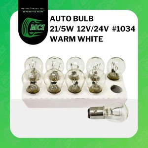10pcs/1set AUTO BULB 21/5W 1034 12V/24V Lamp Double Contact Car Motor Truck Signal Brake Light Big