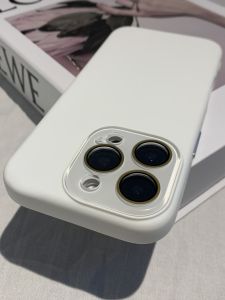 Skin-Friendly Liquid Silicone Phone Case for Apple 16Promax 15 14Plus 13Pro Couple 12PM High-End Women Men 11 Full Lens Coverage