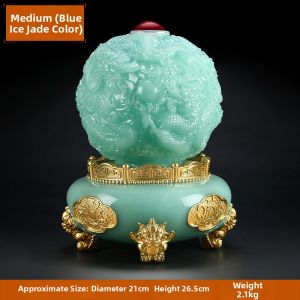Ji Shanyuan | Feng Shui Auspicious Wealth Attraction Zhen Tripod Statue
