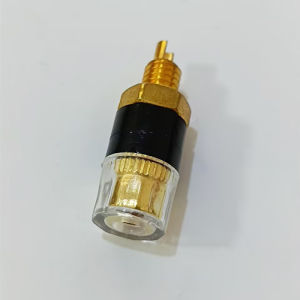 High end Brass Crystal Binding Post 4mm Banana Plug Socket for Amplifier and Speaker Terminal Connector