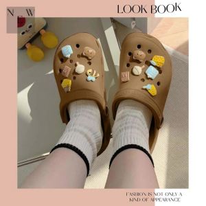 LKfashion ของมันต้องมี รองเท้าแตะหัวโตผู้หญิง สวยจริง ไม่จกตา วัสดุยางแบบไม่หนามาก น้ำหนักเบา ยางนิ่ม สวมใส่สบาย ระบายอากาศได้ดี น่ารักขนาดนี้ กดเล๊ยยย