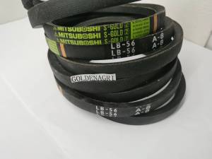 3pcs LB56 Mitsuboshi Belt For Kubota Harvester 688Pro Yanmar Spare Parts AW70 AW82 AW85 SB56 LB-56