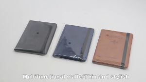 Passport Holder RFID Protection TD7801 TRIPLEDI ID Card PU Leather Wallet Cover 9 Slots Travel Organizer Pelindung Sampul Buku Paspor Anti Maling