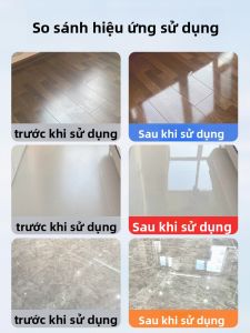 MONLEYTA | Kem tẩy sàn gỗ gạch men mạnh mẽ Hương thơm diệt khuẩn Kem rửa sàn nhà dùng cho sàn gỗ và gạch men