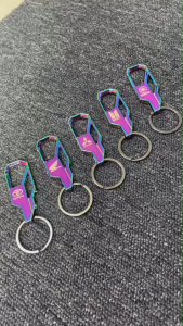 พวงกุญแจโลโก้Hondaโลหะ ตะขอกุญแจไทเท พวงกุญแจไทเท 1 ชิ้น (XX84)