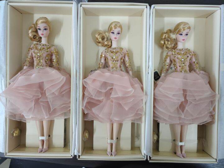 Blush and gold sales cocktail dress barbie