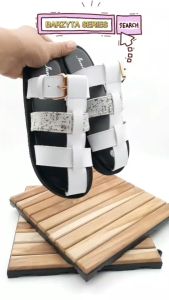 JANITRA OFFICIAL SHOP Barjyta Sandal Platform Wanita Brongsong Kanvas Korean style