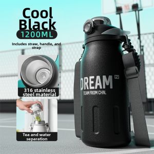 316L Stainless Steel Large Capacity Insulated Water Bottle